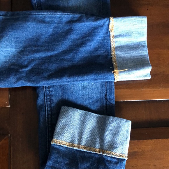 Girls size 12 Viggos Austin ankle skinny blue jeans with adjustable waist band - Picture 2 of 14